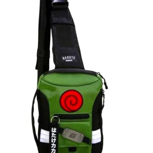Hot Topic Bags Naruto Shippuden Kakashi Sling Bag Waist Crossbody